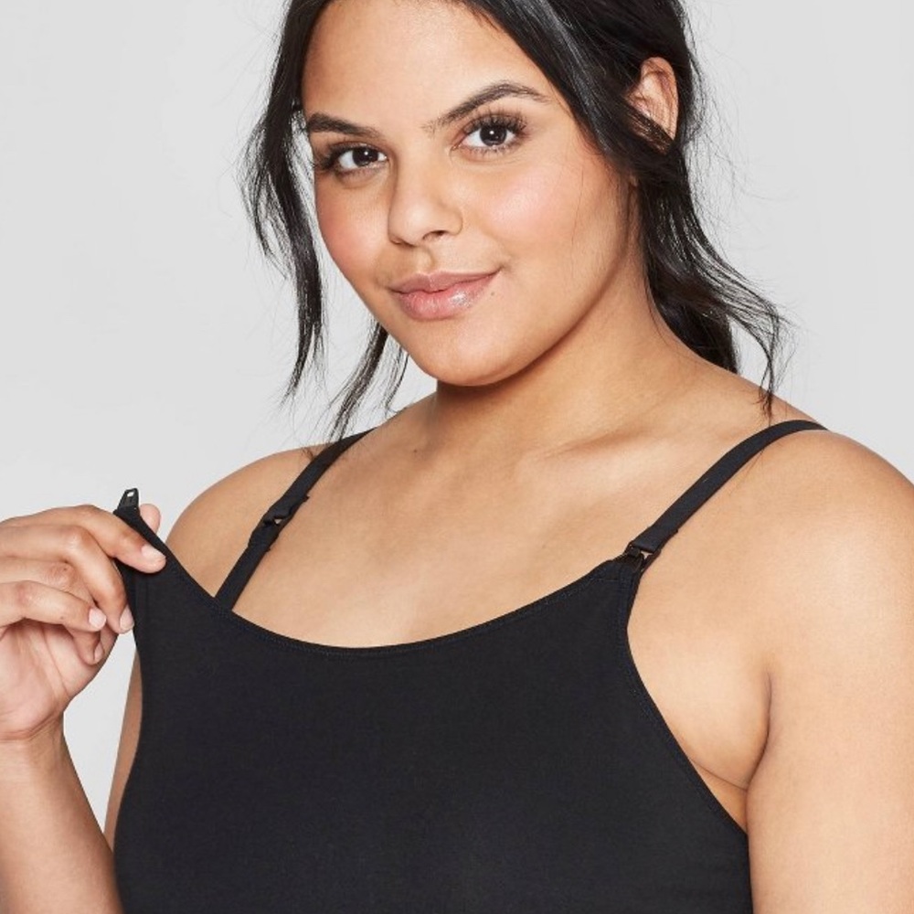 Auden Nursing Cami - Nude & Black